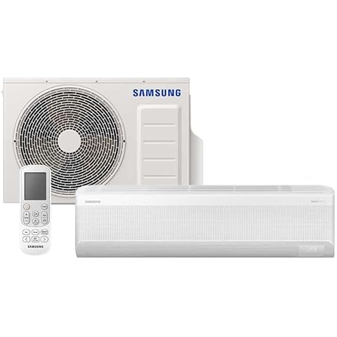 Samsung Ar-condicionado Split Inverter WindFree Connect AI 18.000 BTUs Frio Sem Vento AR18DYFAAWKNAZ 220V